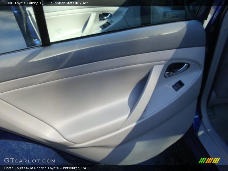 Blue Ribbon Metallic / Ash 2008 Toyota Camry LE