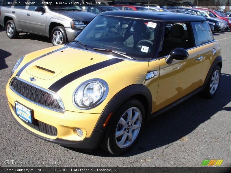 Mellow Yellow / Grey/Black 2008 Mini Cooper S Hardtop