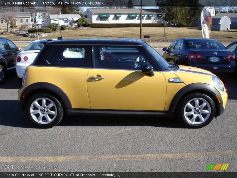 Mellow Yellow / Grey/Black 2008 Mini Cooper S Hardtop