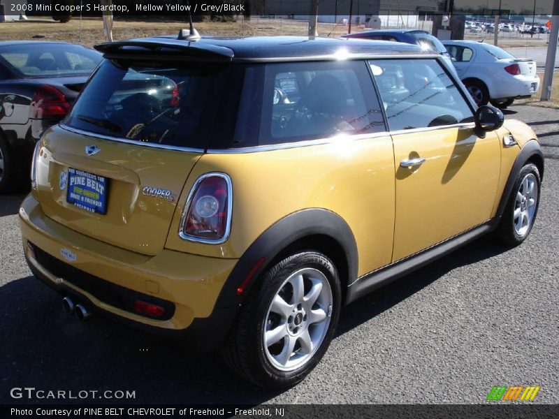 Mellow Yellow / Grey/Black 2008 Mini Cooper S Hardtop