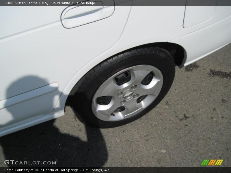 Cloud White / Taupe Beige 2006 Nissan Sentra 1.8 S
