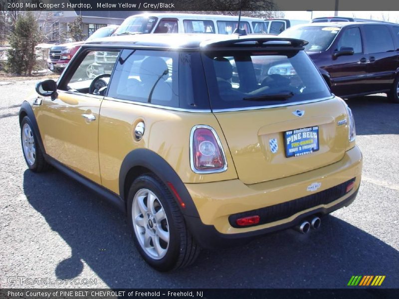 Mellow Yellow / Grey/Black 2008 Mini Cooper S Hardtop