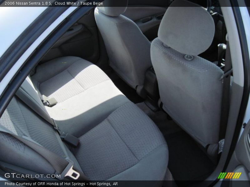 Cloud White / Taupe Beige 2006 Nissan Sentra 1.8 S