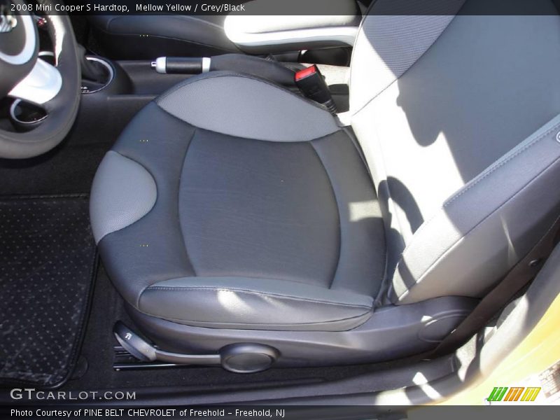 Mellow Yellow / Grey/Black 2008 Mini Cooper S Hardtop