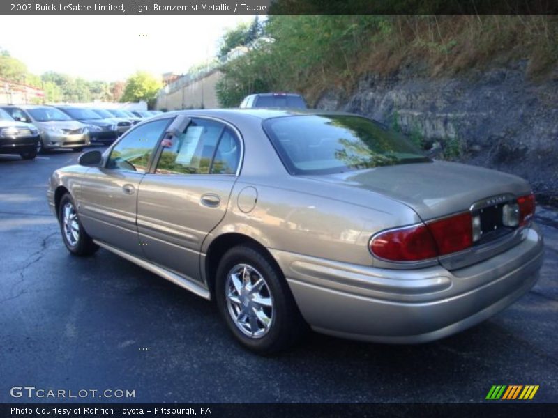 Light Bronzemist Metallic / Taupe 2003 Buick LeSabre Limited