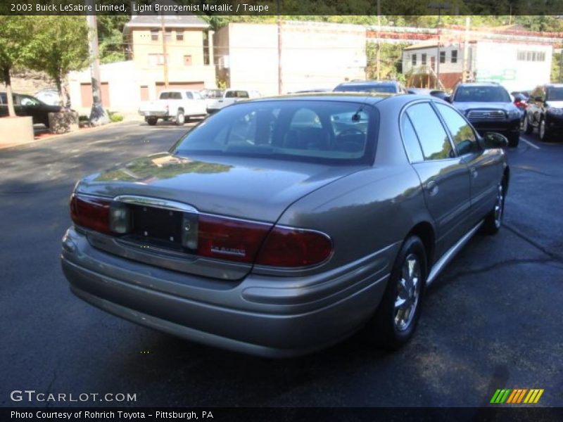Light Bronzemist Metallic / Taupe 2003 Buick LeSabre Limited