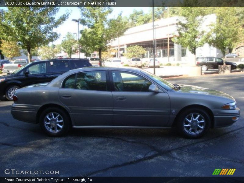 Light Bronzemist Metallic / Taupe 2003 Buick LeSabre Limited
