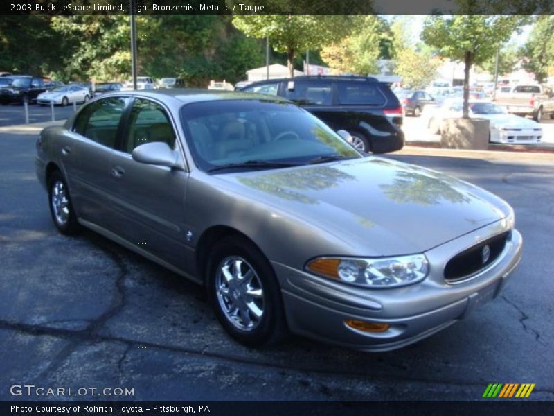 Light Bronzemist Metallic / Taupe 2003 Buick LeSabre Limited