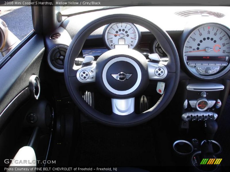 Mellow Yellow / Grey/Black 2008 Mini Cooper S Hardtop