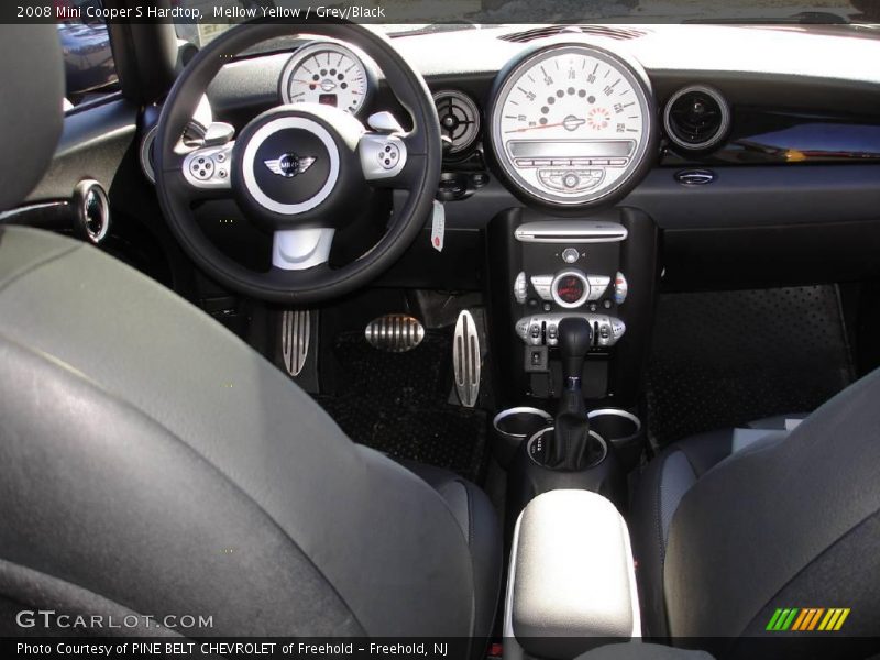Mellow Yellow / Grey/Black 2008 Mini Cooper S Hardtop