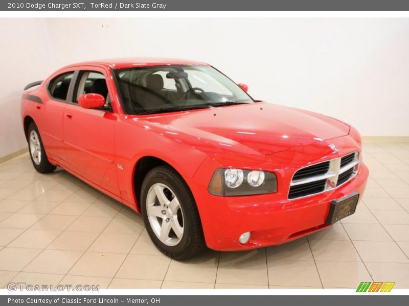 TorRed / Dark Slate Gray 2010 Dodge Charger SXT