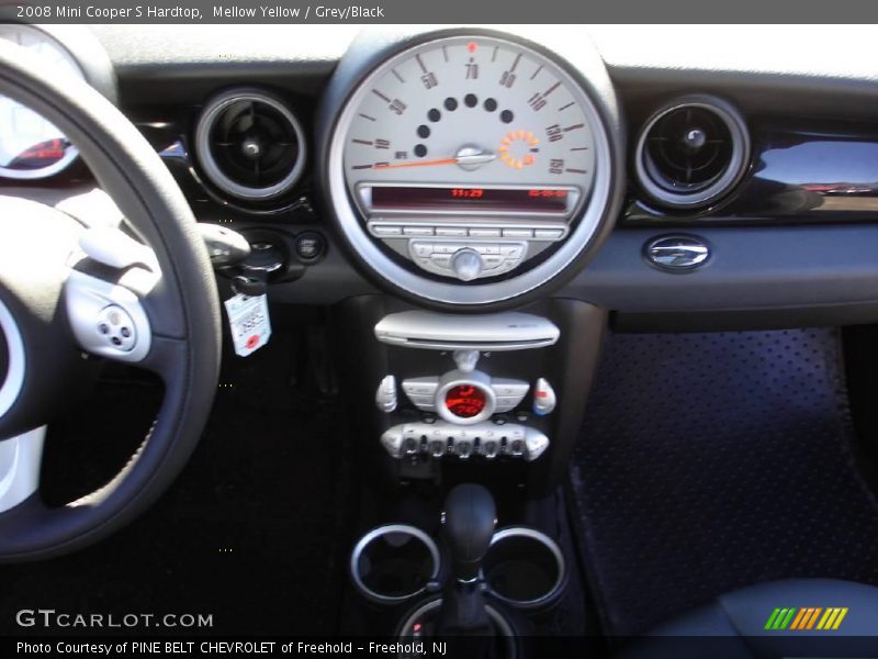 Mellow Yellow / Grey/Black 2008 Mini Cooper S Hardtop