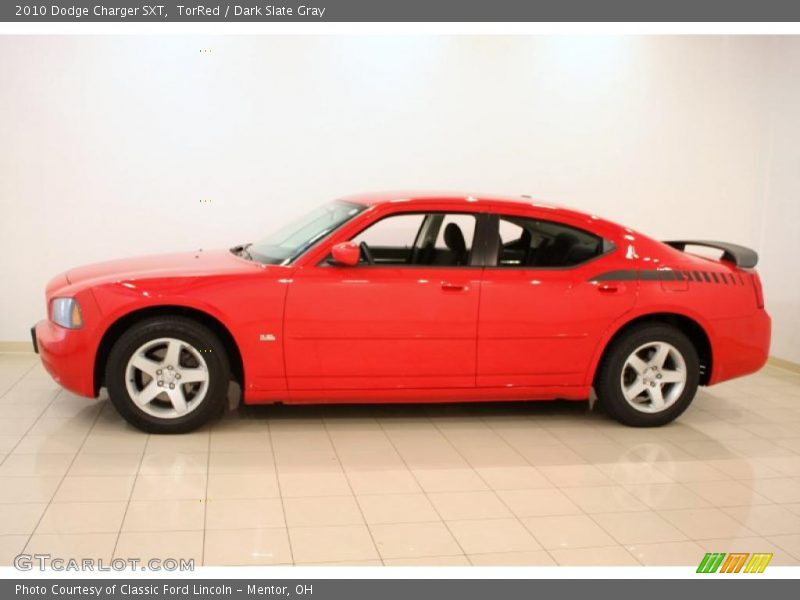 TorRed / Dark Slate Gray 2010 Dodge Charger SXT