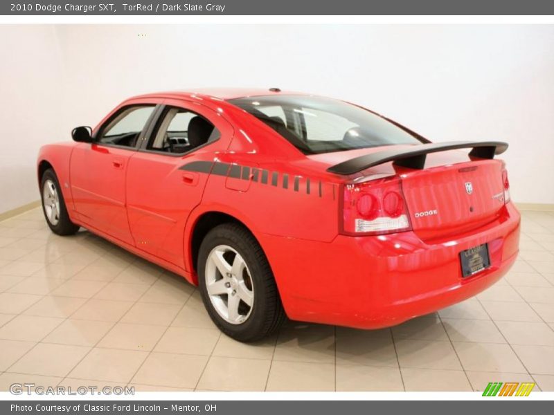TorRed / Dark Slate Gray 2010 Dodge Charger SXT
