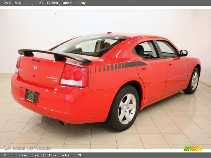 TorRed / Dark Slate Gray 2010 Dodge Charger SXT