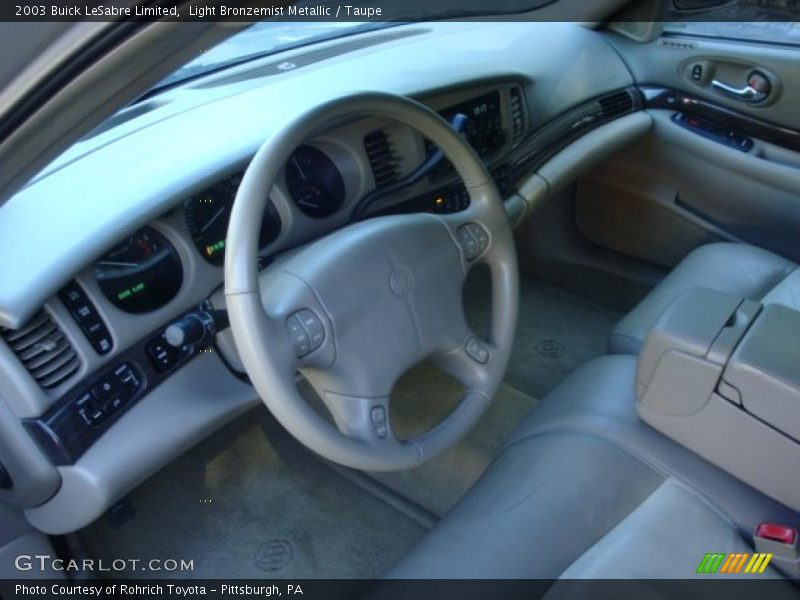 Light Bronzemist Metallic / Taupe 2003 Buick LeSabre Limited