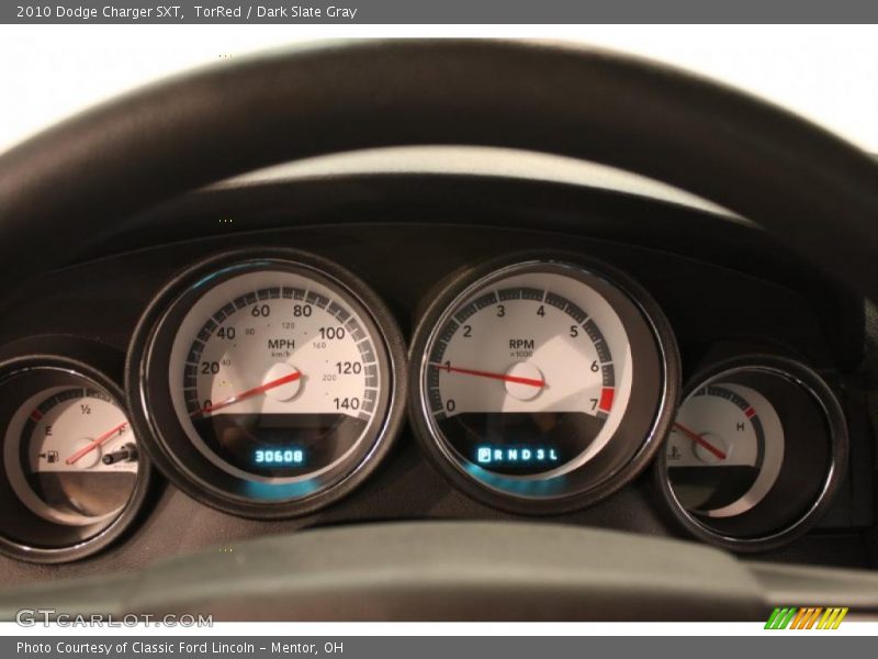 TorRed / Dark Slate Gray 2010 Dodge Charger SXT
