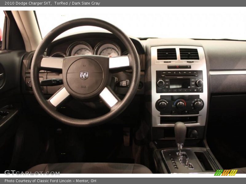 TorRed / Dark Slate Gray 2010 Dodge Charger SXT