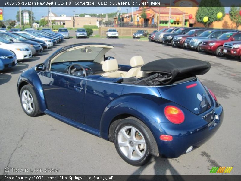 Galactic Blue Metallic / Cream Beige 2005 Volkswagen New Beetle GLS 1.8T Convertible
