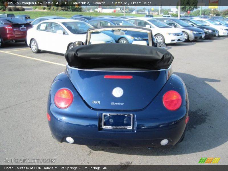 Galactic Blue Metallic / Cream Beige 2005 Volkswagen New Beetle GLS 1.8T Convertible