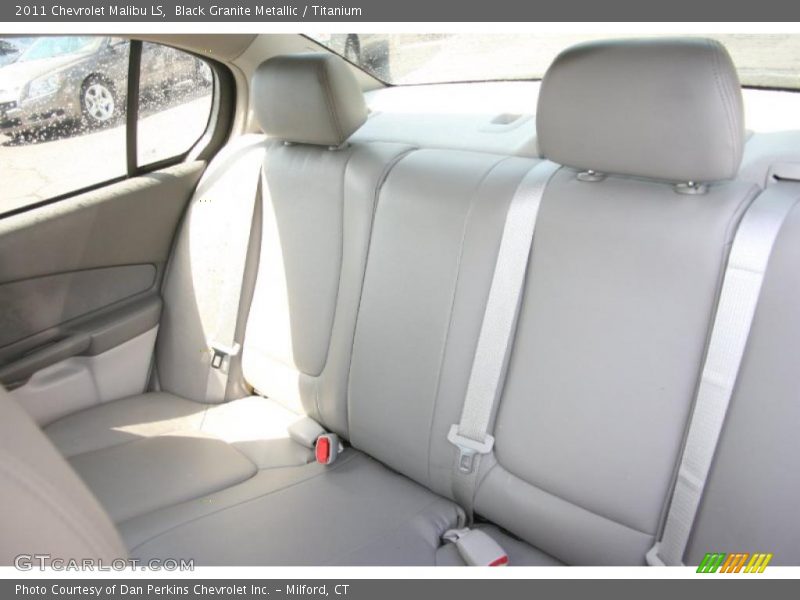 Black Granite Metallic / Titanium 2011 Chevrolet Malibu LS