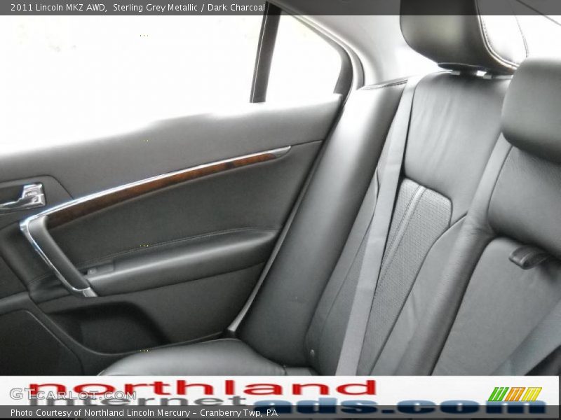 Sterling Grey Metallic / Dark Charcoal 2011 Lincoln MKZ AWD