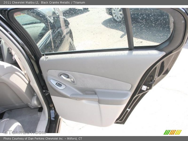 Black Granite Metallic / Titanium 2011 Chevrolet Malibu LS