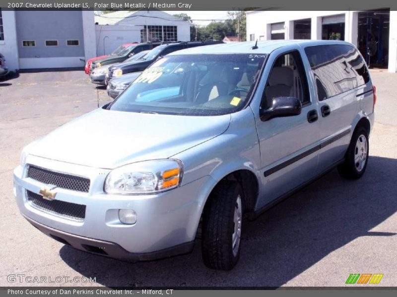 Polar Blue Metallic / Medium Gray 2007 Chevrolet Uplander LS