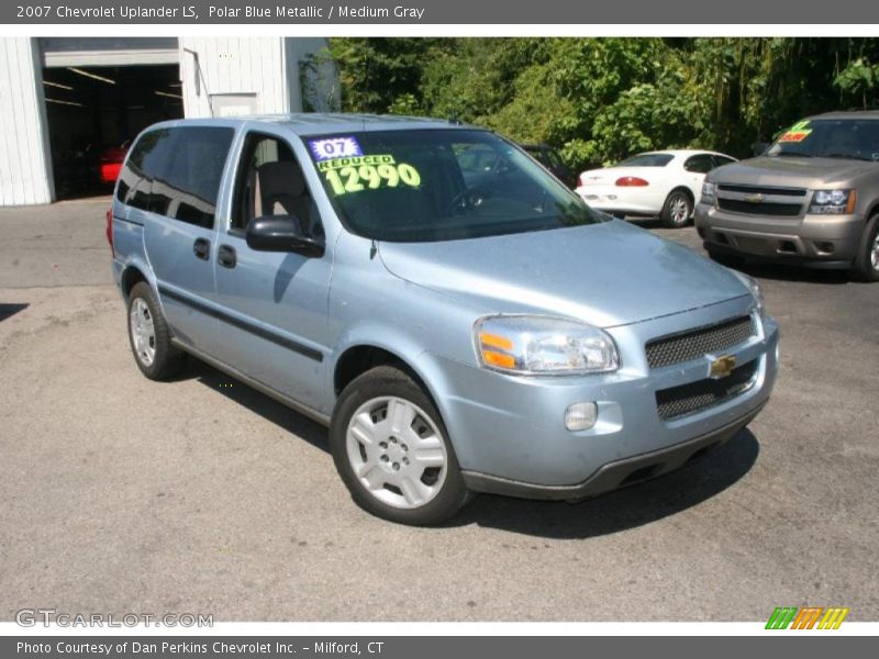 Polar Blue Metallic / Medium Gray 2007 Chevrolet Uplander LS