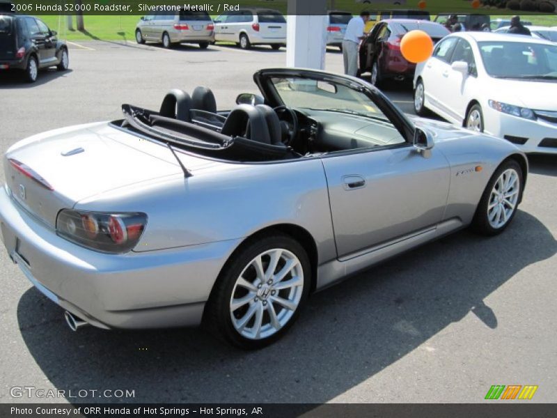 Silverstone Metallic / Red 2006 Honda S2000 Roadster