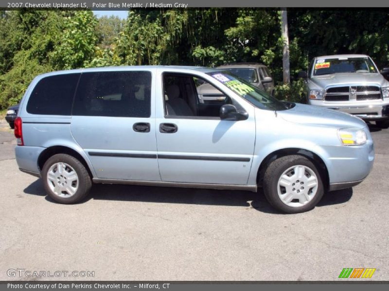 Polar Blue Metallic / Medium Gray 2007 Chevrolet Uplander LS