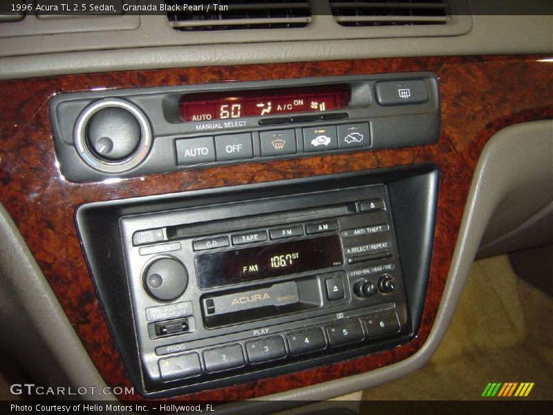 Granada Black Pearl / Tan 1996 Acura TL 2.5 Sedan