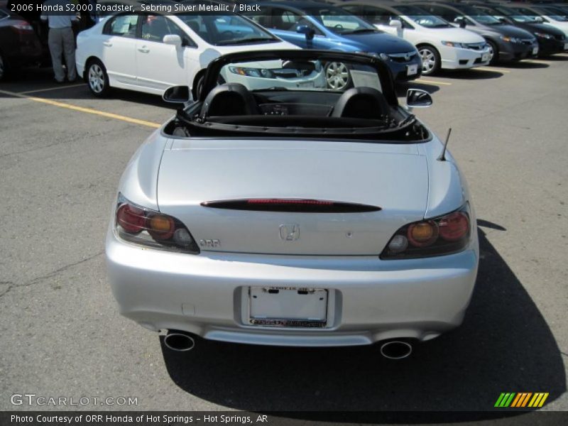 Sebring Silver Metallic / Black 2006 Honda S2000 Roadster