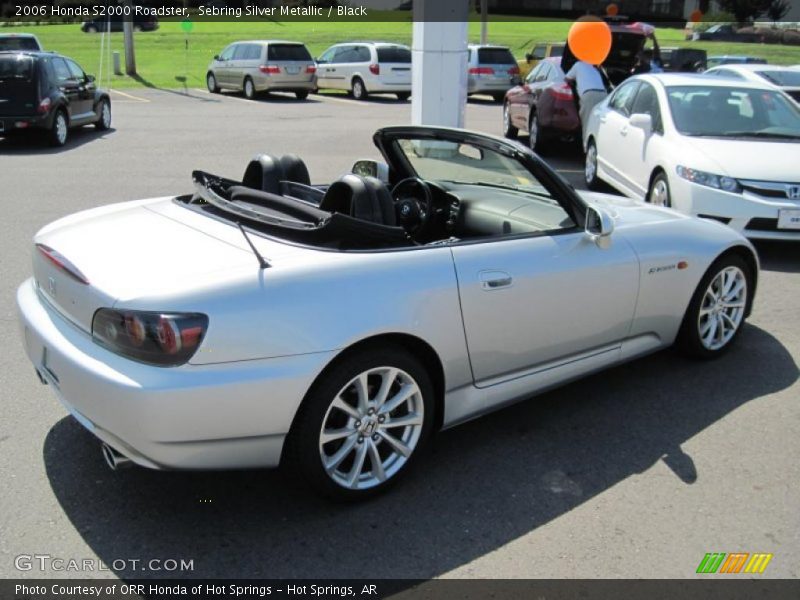 Sebring Silver Metallic / Black 2006 Honda S2000 Roadster