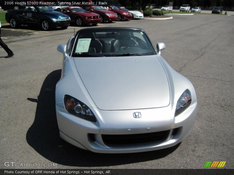 Sebring Silver Metallic / Black 2006 Honda S2000 Roadster