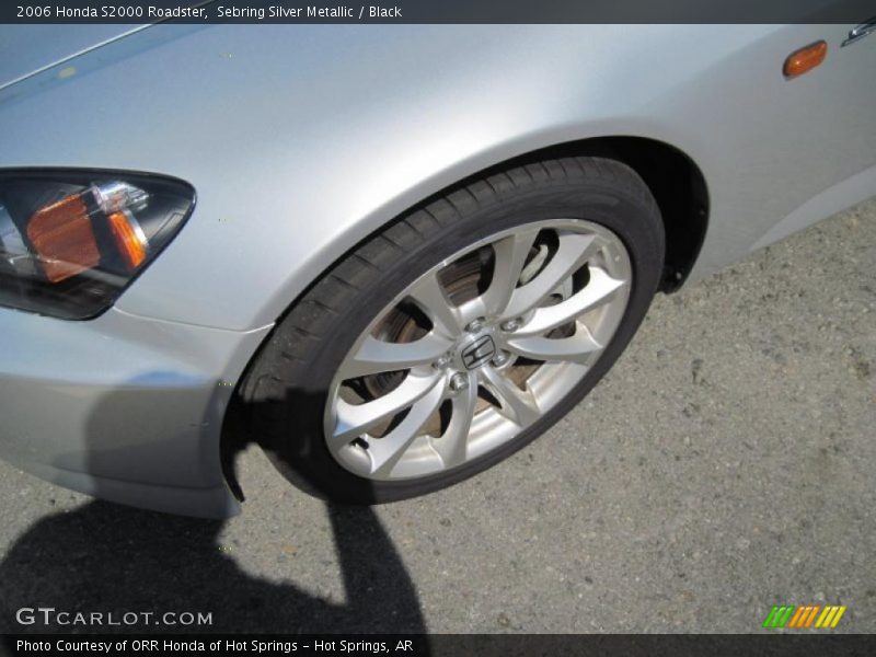 Sebring Silver Metallic / Black 2006 Honda S2000 Roadster