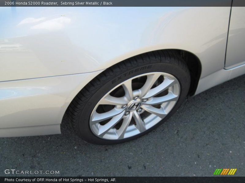Sebring Silver Metallic / Black 2006 Honda S2000 Roadster