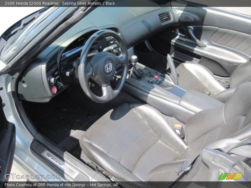 Sebring Silver Metallic / Black 2006 Honda S2000 Roadster