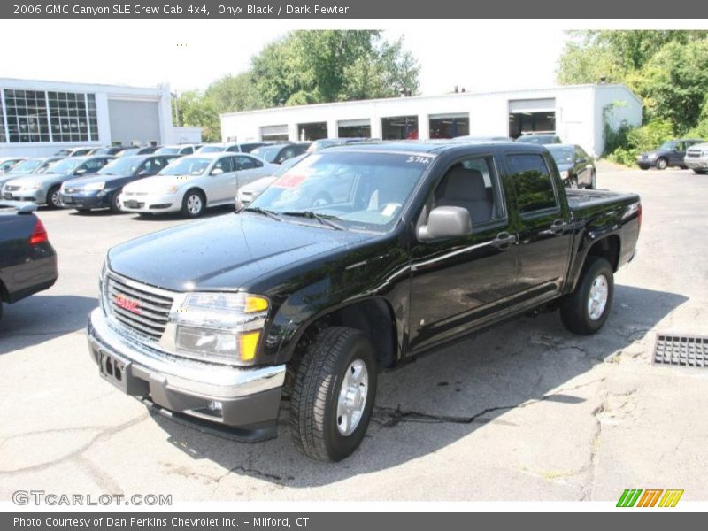Onyx Black / Dark Pewter 2006 GMC Canyon SLE Crew Cab 4x4