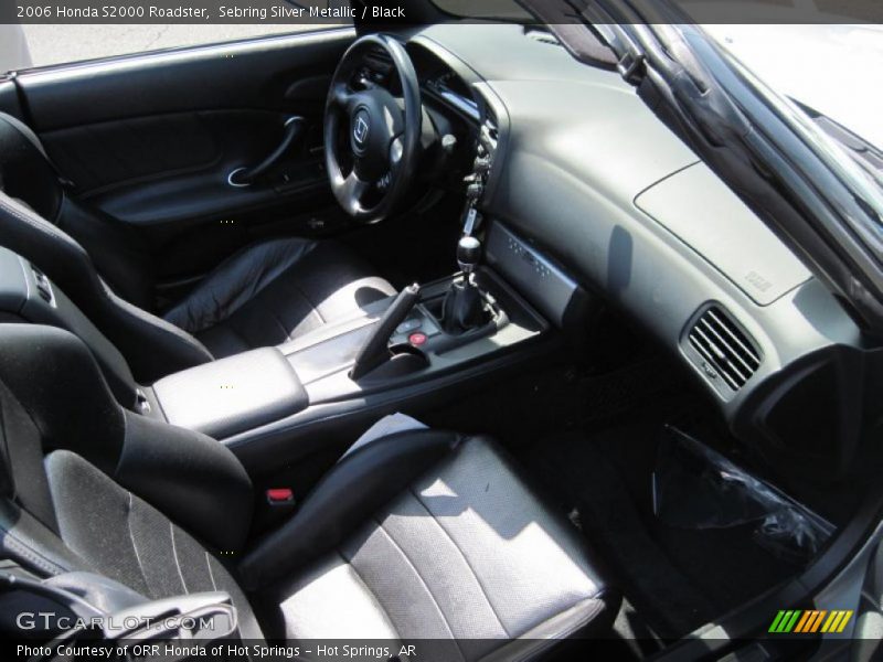 Sebring Silver Metallic / Black 2006 Honda S2000 Roadster