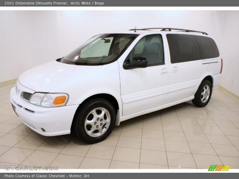 Arctic White / Beige 2001 Oldsmobile Silhouette Premier