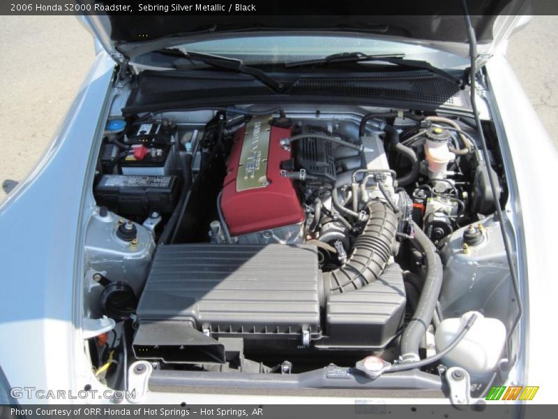 Sebring Silver Metallic / Black 2006 Honda S2000 Roadster