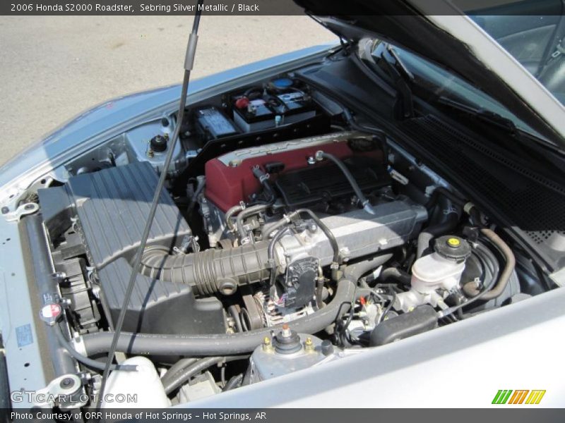 Sebring Silver Metallic / Black 2006 Honda S2000 Roadster