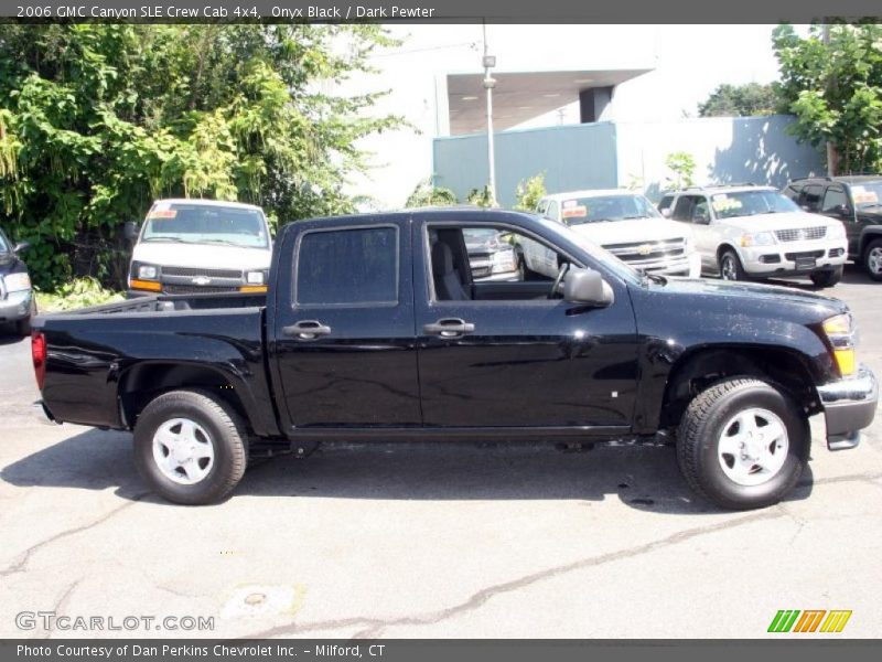 Onyx Black / Dark Pewter 2006 GMC Canyon SLE Crew Cab 4x4