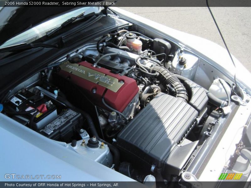 Sebring Silver Metallic / Black 2006 Honda S2000 Roadster