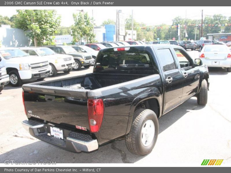 Onyx Black / Dark Pewter 2006 GMC Canyon SLE Crew Cab 4x4