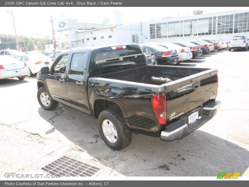 Onyx Black / Dark Pewter 2006 GMC Canyon SLE Crew Cab 4x4