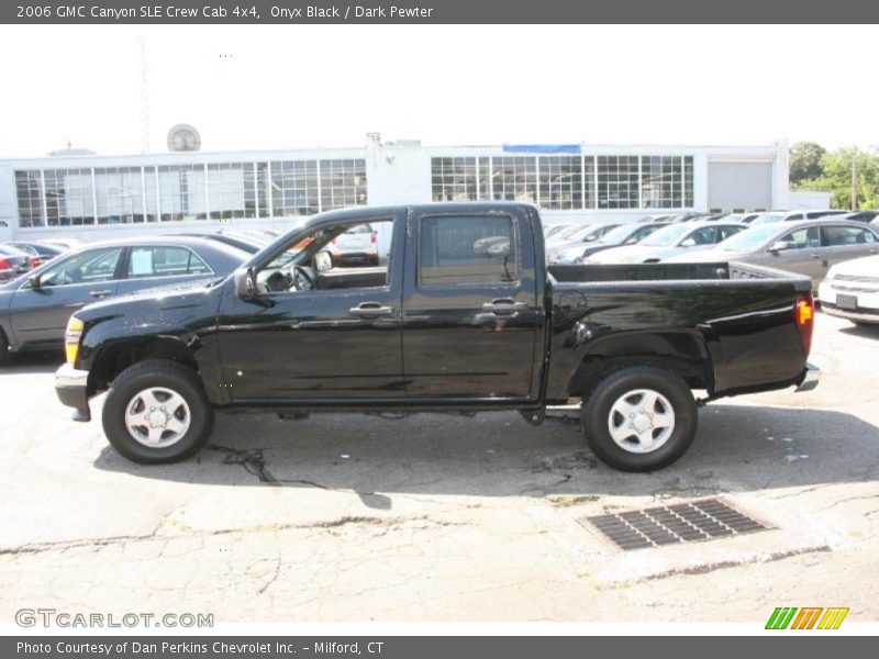 Onyx Black / Dark Pewter 2006 GMC Canyon SLE Crew Cab 4x4