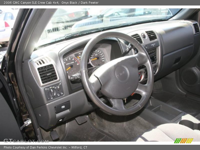Onyx Black / Dark Pewter 2006 GMC Canyon SLE Crew Cab 4x4