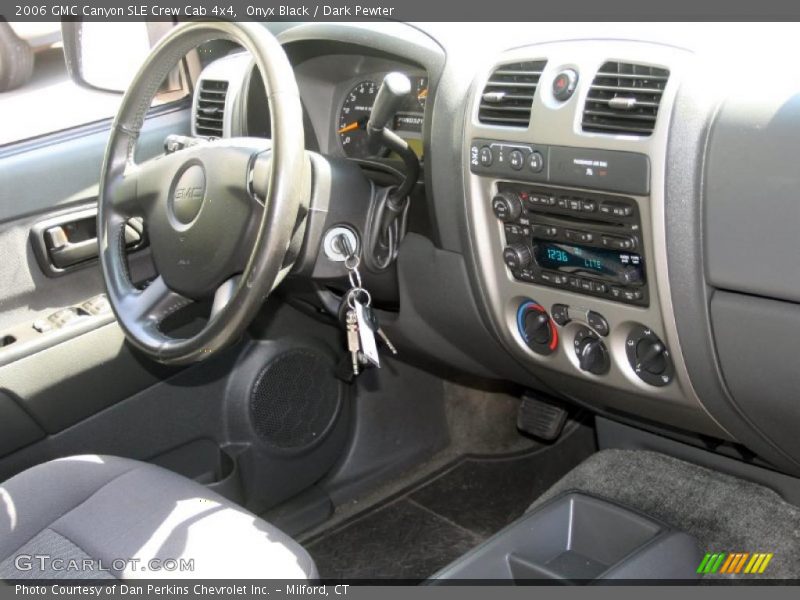 Onyx Black / Dark Pewter 2006 GMC Canyon SLE Crew Cab 4x4